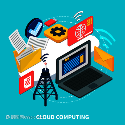云計算、數據存儲與網絡技術 構建數字未來的三維等距視圖